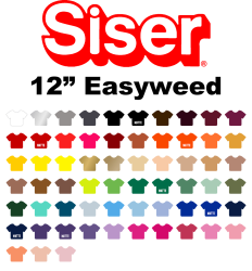 Siser Easyweed 12 Inch Vinyl - Per Yard